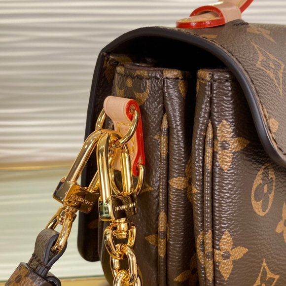 Louis Vuitton Pochette Métis Monogram Coated Canvas Crossbody Bag - Picture 2 of 9